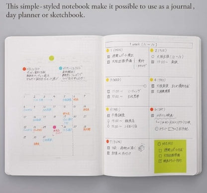 365 Days Grid Notebook A5 | Stalogy (Japan)