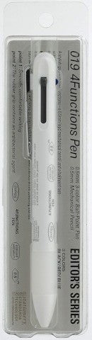 4 Function 0.5mm Pen | Stalogy (Japan)