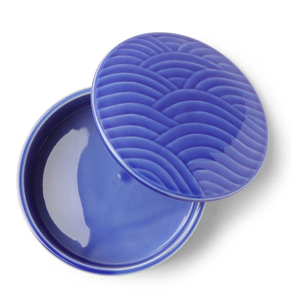 Himari Blue Ceramic Bowl | Tall | (Japan)