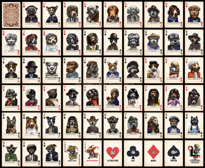 Dogs: A Fetching Deck Playing Cards | Chet Phillips (TX)