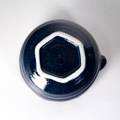 Katakuchi Matcha Bowl With Spout Navy (Japan)
