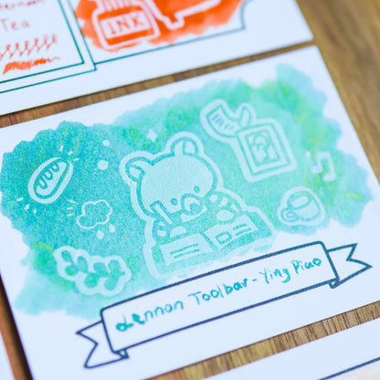 Little Journal ink swatch cards by Thousand Skies, alternate view 9