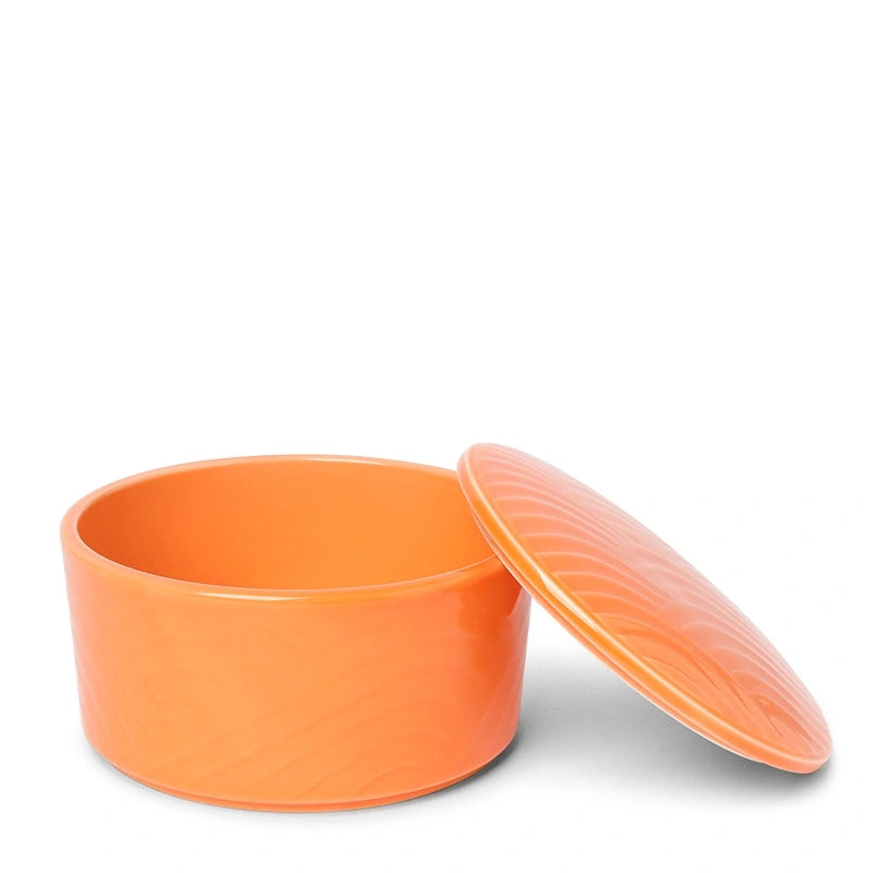 Himari Orange Ceramic Bowl | Tall | (Japan)