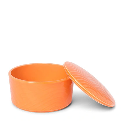 Himari Orange Ceramic Bowl | Tall | (Japan)