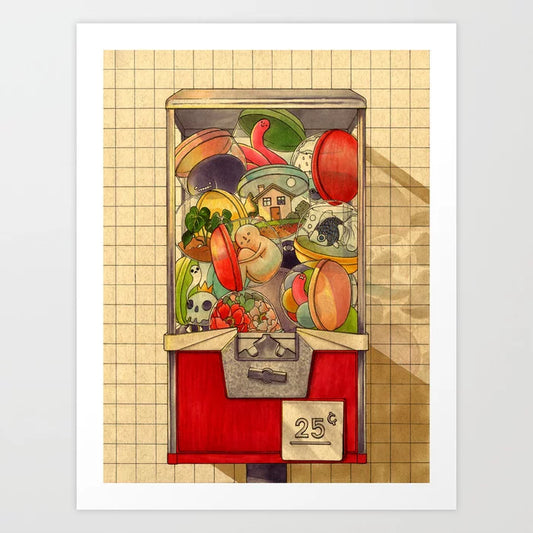 25 Cents Art Print | Felicia Chiao (CA)