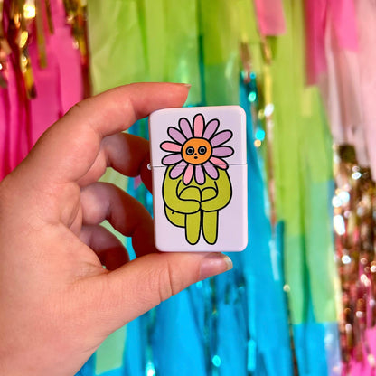 Flower Boy Refillable Lighter | The Peach Fuzz (CA)