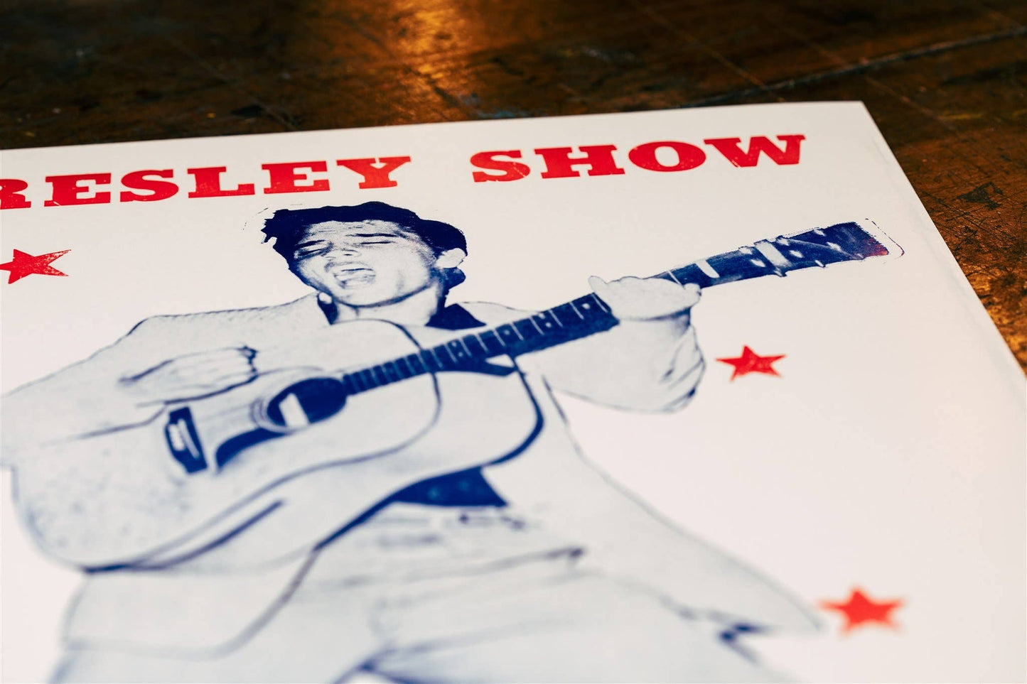 Elvis Presley Letterpress Print | Hatch Show Print (TN)