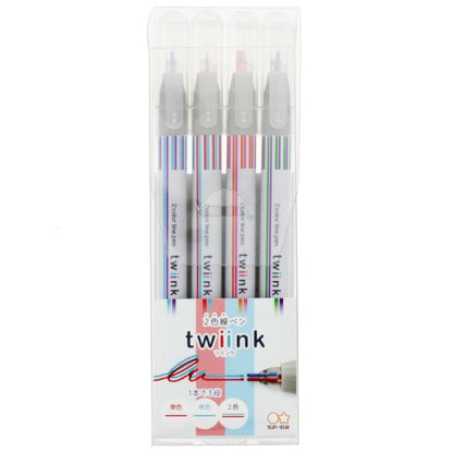 Twink 2 Color Pen Set | Sun Star (Japan)