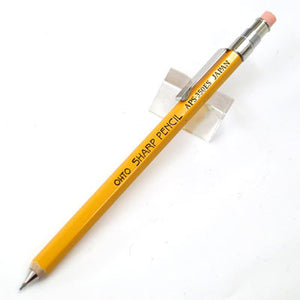 Mini Wooden Mechanical Pencil | Yellow | Ohto (Japan)