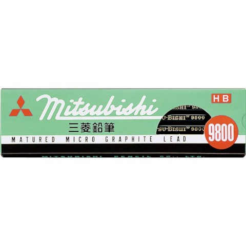 Mitsubishi 9800 Graphite Pencil Set (HB / B / 2B) | Uni (Japan)