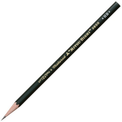 Mitsubishi 9800 Graphite Pencil Set (HB / B / 2B) | Uni (Japan)