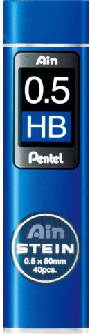 Ain Stein 0.5mm Lead Refill | HB | Pentel (Japan)