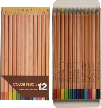 Kitaboshi 12 Color Pencil Set | Kitaboshi Pencil (Japan)