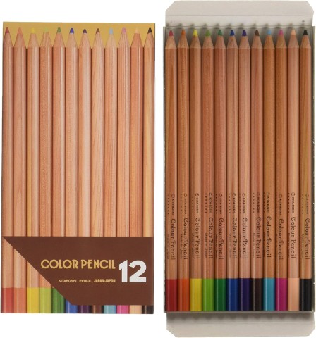 Kitaboshi 12 Color Pencil Set | Kitaboshi Pencil (Japan)
