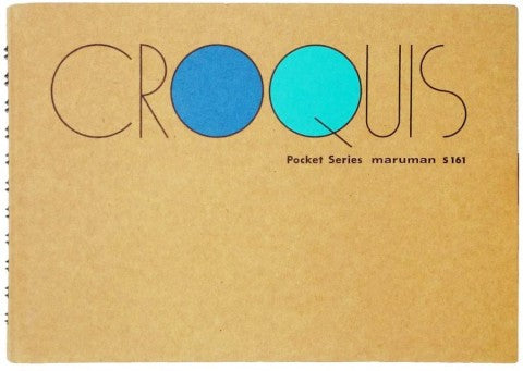 Croquis Sketchbook Pocket (4.4” × 6.5”) | Maruman (Japan)