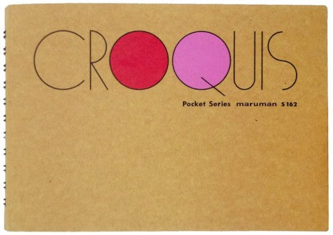 Croquis Sketchbook Pocket (4.4” × 6.5”) | Maruman (Japan)