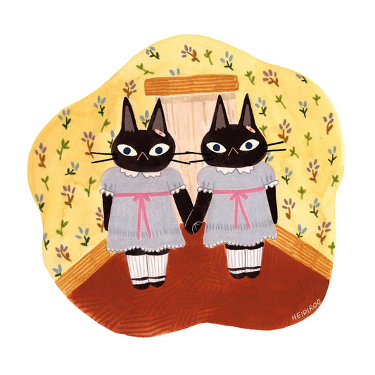 Overlook Hotel Twins Art Print | Heidi Moreno (CA)