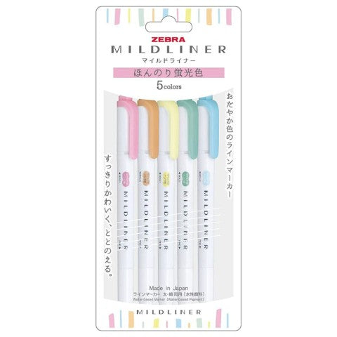 Mildliner Double-Ended Highlighter | Zebra (Japan)