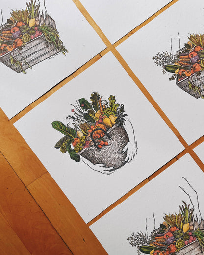 Harvest Bounty II Art Print | Kaari Selven (OR)