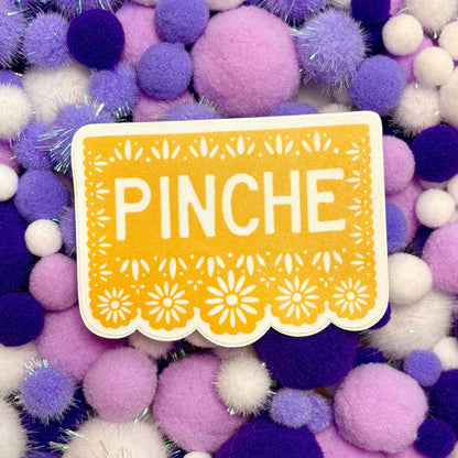 Papel Picado Pinche Vinyl Sticker | Kalaka Tx (TX)