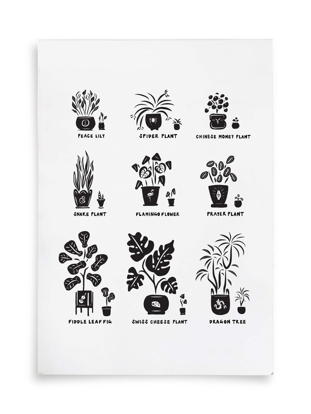 Baby Plants Illustrated Art Print | Ellen Orchard (TX)