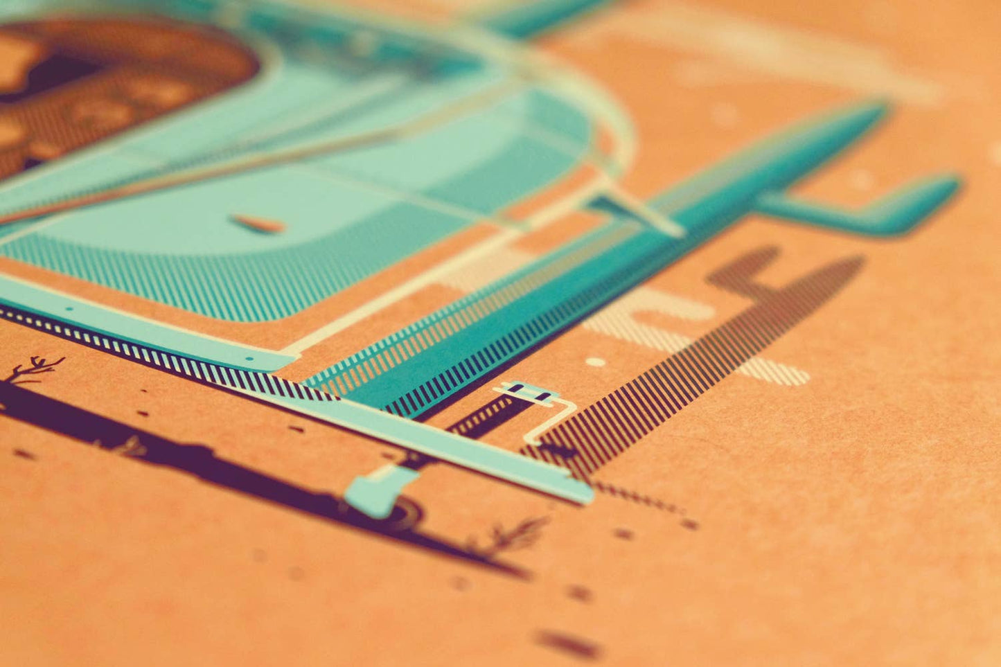 Camper Series Screenprint | Mojave | DKNG Studios (CA)