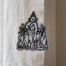 Load image into Gallery viewer, Thai Buddhas Glitter Vinyl Sticker | Oitama (CA)
