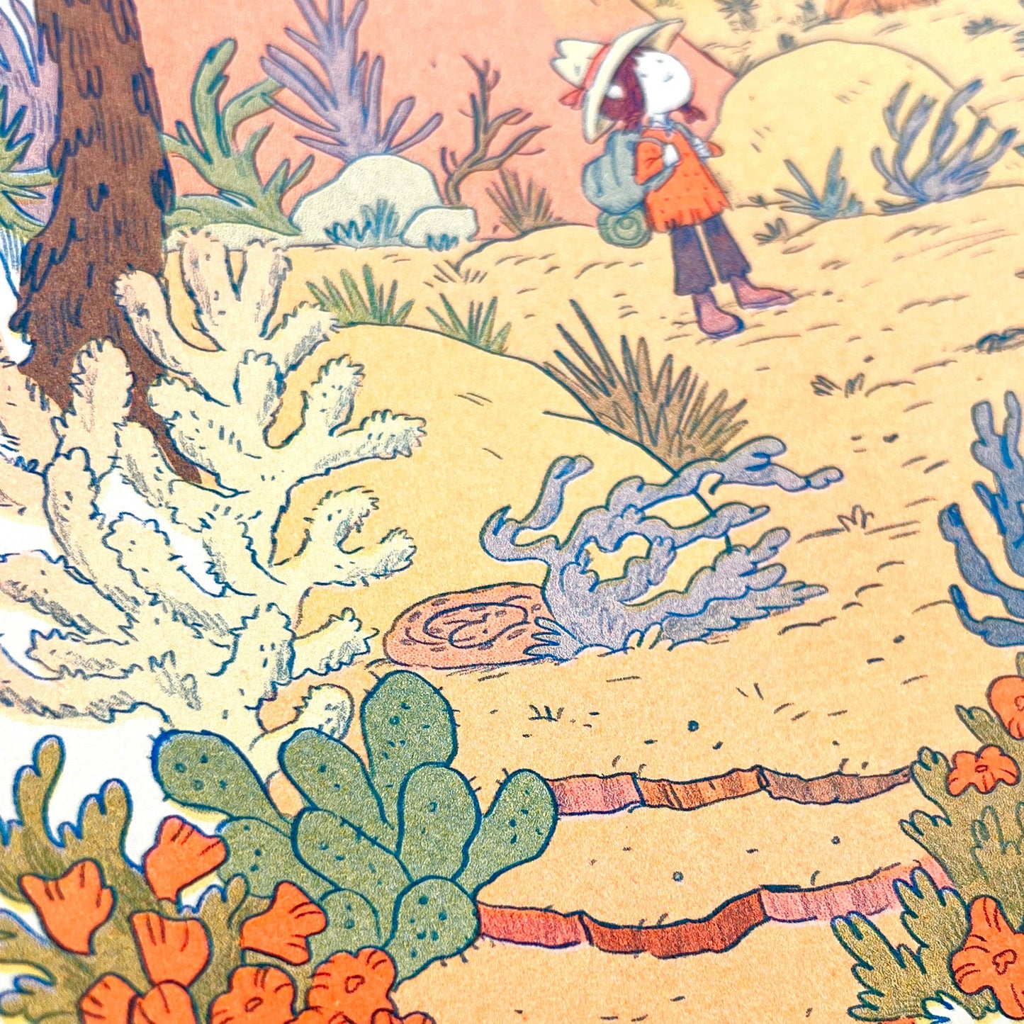 Desert Dreams Risogrpah Print | Natalie Andrewson (CA)