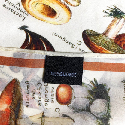 Silk Mushroom Scarf | Curious Prints (TX)