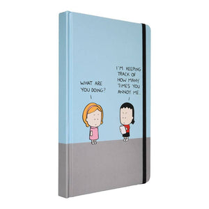 I'm keeping track of how many times you annoy me | Lined Journal | Angry Little Girls (CA)