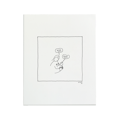 Mine Letterpress Print | Liana Finck (NY)