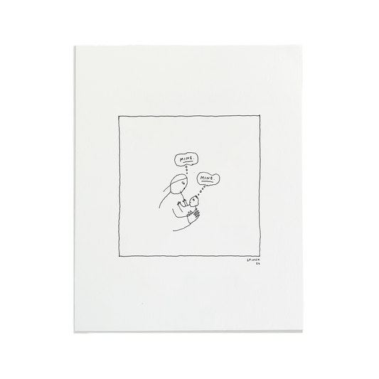 Mine Letterpress Print | Liana Finck (NY)