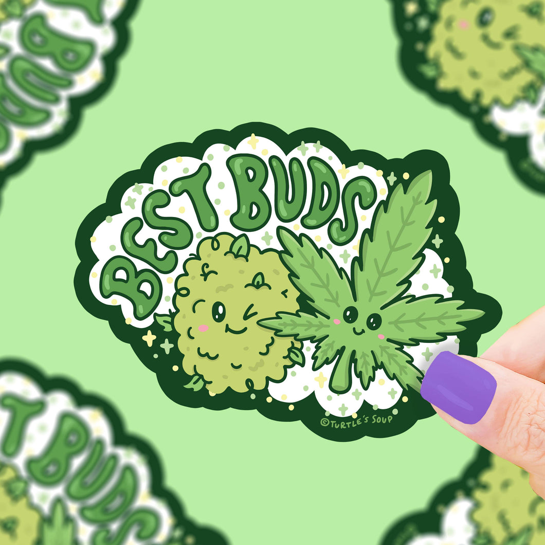 Best Buds Vinyl Sticker | Turtle's Soup (AZ)