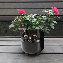 Load image into Gallery viewer, Black Cat Planter | SparkDazzle (CA)
