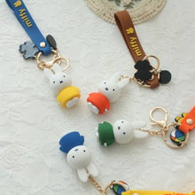 Load image into Gallery viewer, Miffy Vinyl Figure Key Chain Bag Charm | Mercis (KR)
