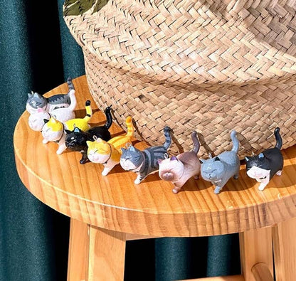Best Friend Cat Figure Collectable Keyring Mystery Box  | K-Wonderland (Korea)