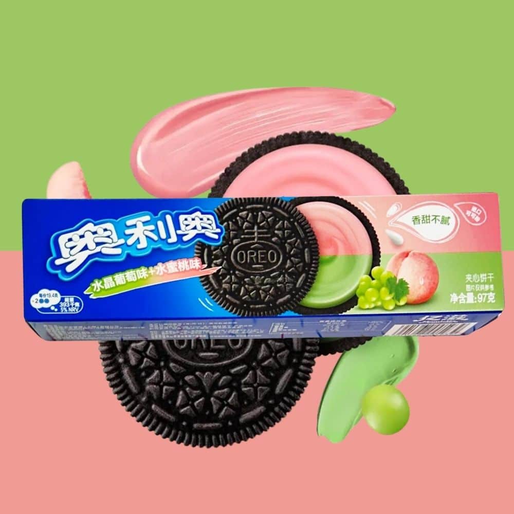 Oreo Biscuit | Grape & Peach | China