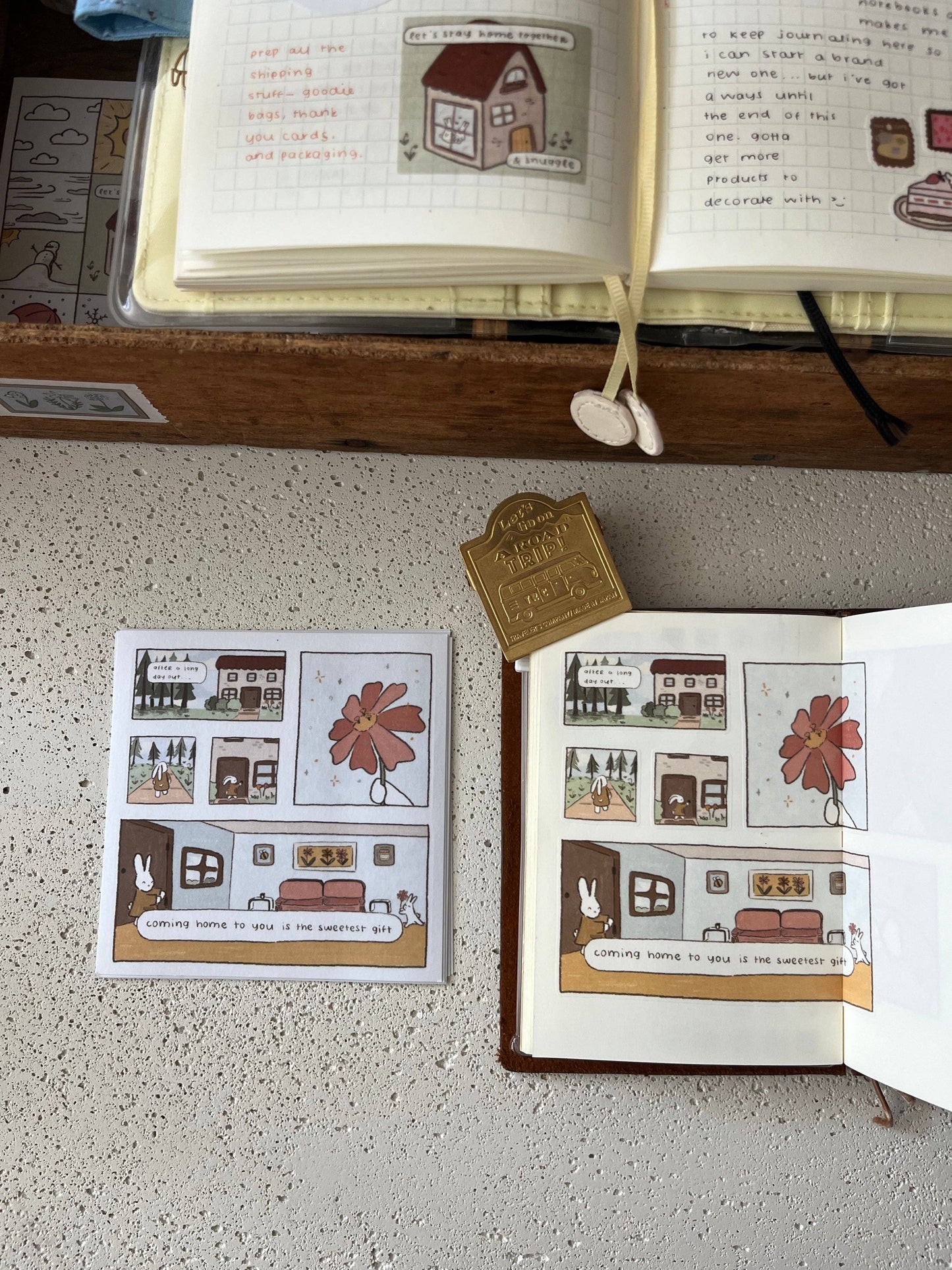 Sweetest gift sticker sheet | dana ate oatmeal! (CA)