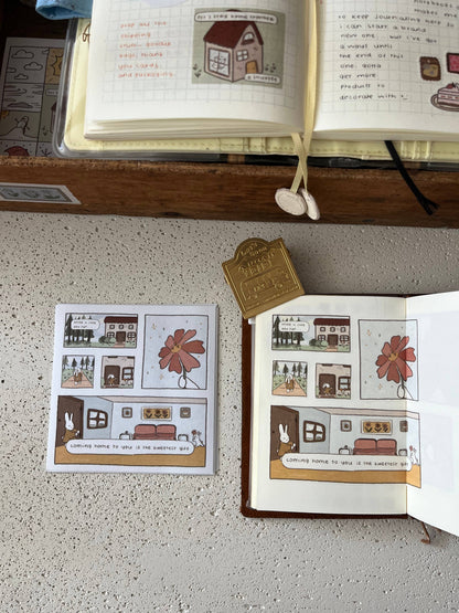 Sweetest gift sticker sheet | dana ate oatmeal! (CA)