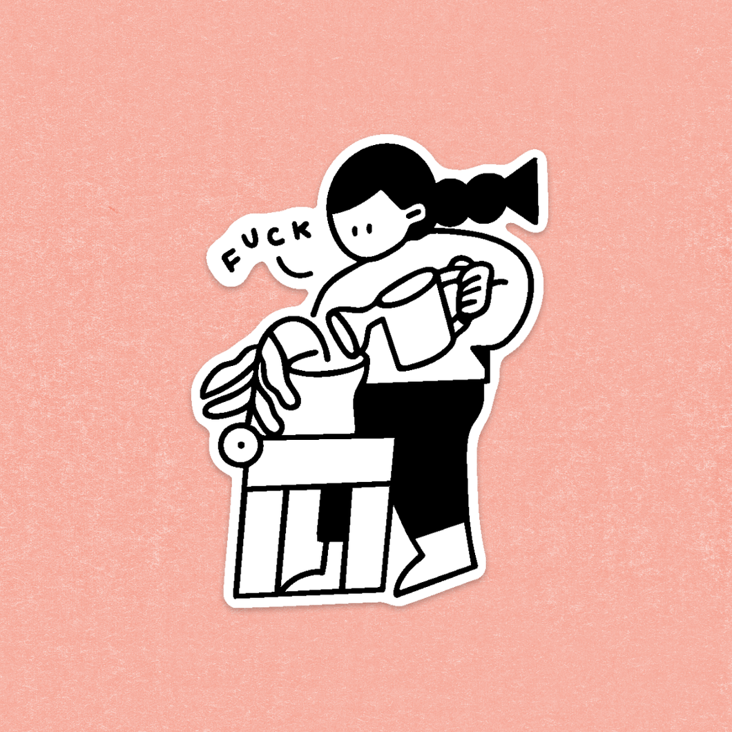 F*ck, I Killed My Plant Sticker | Pencil and Post (CA)