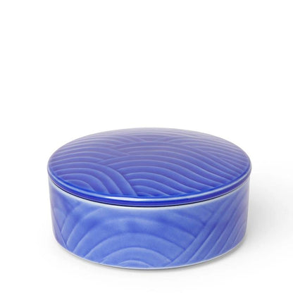 Himari Blue Ceramic Bowl | Short | (Japan)