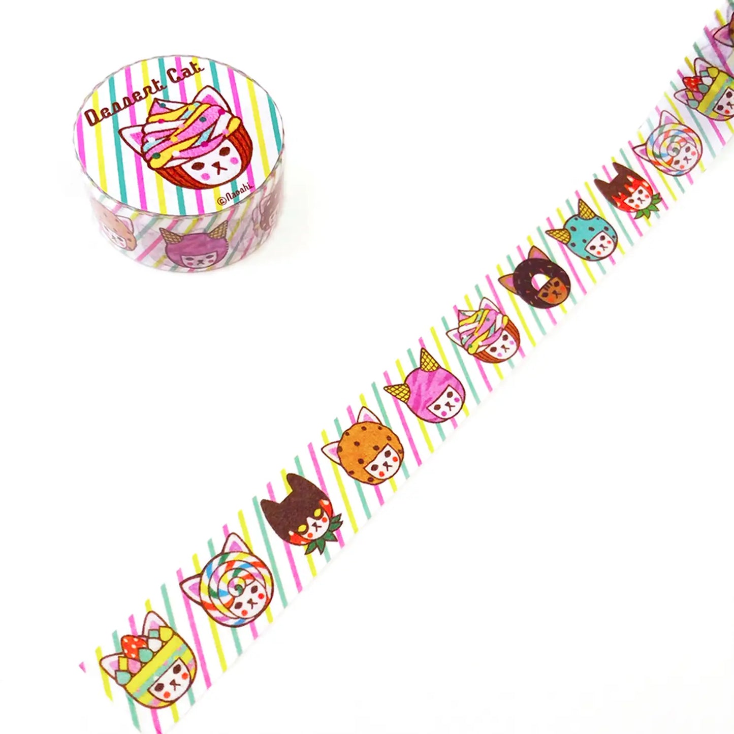 Dessert Cats Washi Tape | Naoshi (CA)