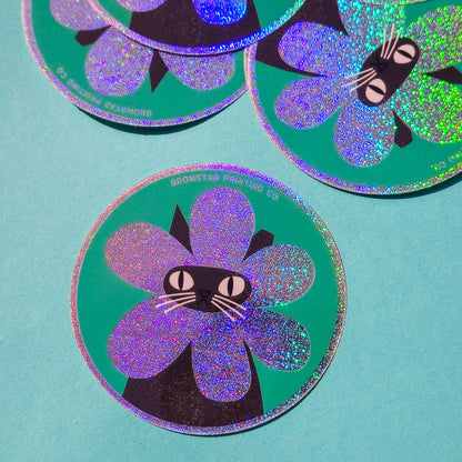 Rarest Bloom Sparkle Sticker | Bromstad Printing Co. (VA)