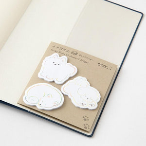 Puffy Dogs Sticky Notes Set | Midori (Japan)