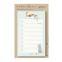 Load image into Gallery viewer, Cats To Do Sticky Notes | Midori (Japan)
