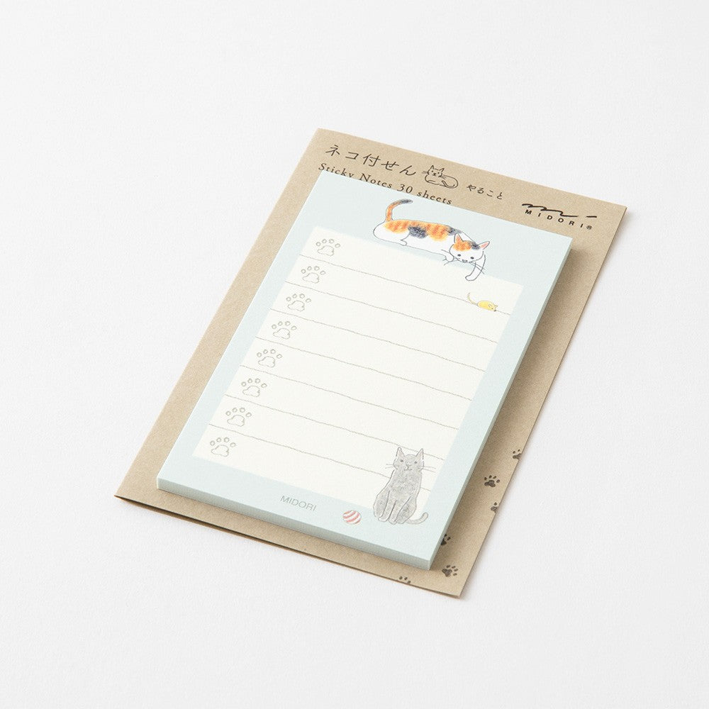 Cats To Do Sticky Notes | Midori (Japan)