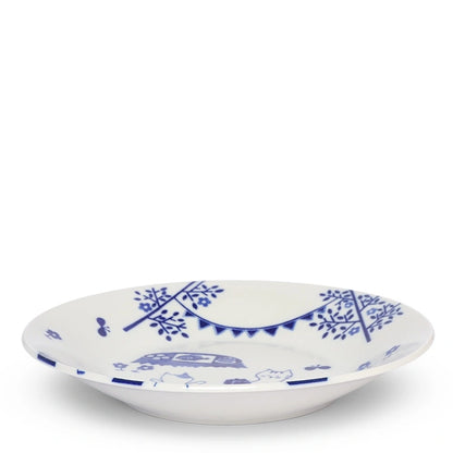 Ceramic Cat Party Plate (Japan)