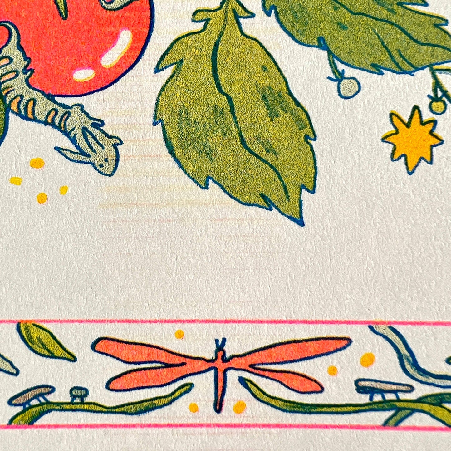 Sunflower Fairy Riso Print | Natalie Andrewson (CA)