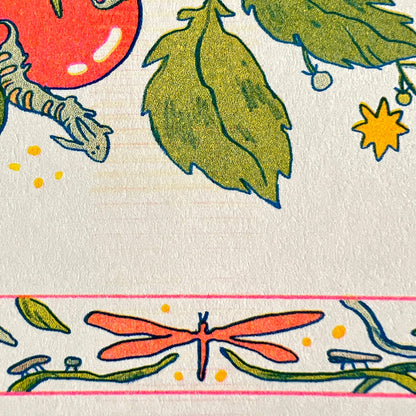 Sunflower Fairy Riso Print | Natalie Andrewson (CA)