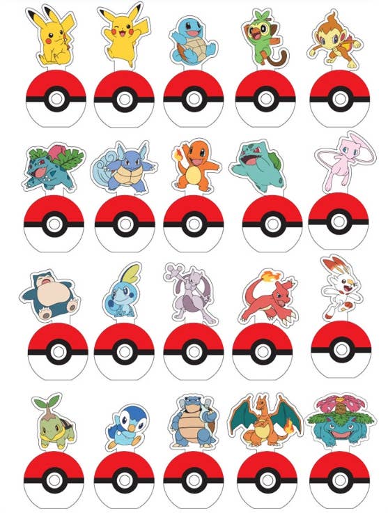 Pokémon Character Stamp Mystery Capsule | Aladdin (KR)
